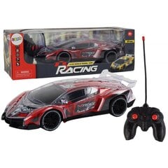 Nuotoliu valdomas sportinis automobilis Lean Toys Racing 1:16, raudonas цена и информация | Игрушки для мальчиков | pigu.lt