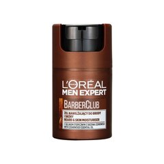 L´Oréal Paris Drėkinamasis kremas barzdai ir odai Men Expert Barber Club (Beard - Skin Moisturiser) 50 ml kaina ir informacija | Skutimosi priemonės ir kosmetika | pigu.lt