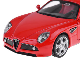 Metalinis Alfa Romeo 8C Competizione automobilis su garso ir šviesos efektais kaina ir informacija | Žaislai berniukams | pigu.lt