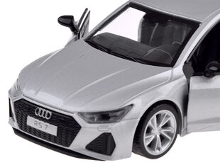 Metalinis Audi RS 7 Sportback automobilis su garso ir šviesos efektais kaina ir informacija | Žaislai berniukams | pigu.lt