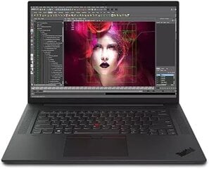 Lenovo ThinkPad P1 Gen 5 16", Intel Core i7-12800H, 64GB, 512GB SSD, be OS, чёрный цена и информация | Ноутбуки | pigu.lt