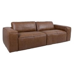 Sofa Home4You Burton, 235x99x81 cm, ruda kaina ir informacija | Sofos | pigu.lt