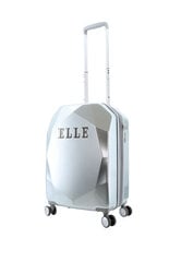 Маленький чемодан Elle Diamond серебро цвет цена и информация | Чемоданы, дорожные сумки | pigu.lt