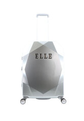 Средний футляр Elle Dimaond серебро цвет цена и информация | Чемоданы, дорожные сумки  | pigu.lt