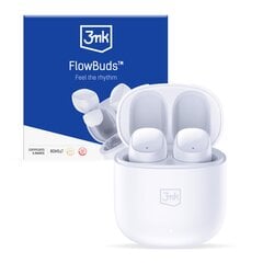 3MK FlowBuds White kaina ir informacija | Ausinės | pigu.lt