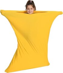 Детское утяжеленное одеяло Sensory Owl - Сон и беспокойство - Сенсорное успокоение - Натуральный цвет - 100% хлопок с наволочкой и мешком для хранения - 100x150 см - 4 кг - Ежик цена и информация | Одеяла | pigu.lt