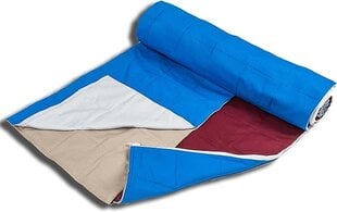 Утяжеленное одеяло Sensory Owl Zippy для пар - Большие молнии по бокам - 100% хлопок - Тяжелое - Сенсорное - Успокаивающее одеяло для сна и снятия стресса - 200x200 см, Вес 18 кг, Ретро цена и информация | Одеяла | pigu.lt