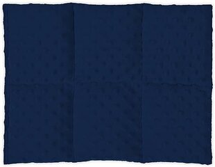 Sensory Owl Soft Weighted Lap Pillow Sensory Soothing - Heavy - Anti Restlessness - Stress Relief - Deep Pressure - Play Therapy - Cotton and Soft Minky Fabric - Navy Blue, 2kg цена и информация | Декоративные подушки и наволочки | pigu.lt