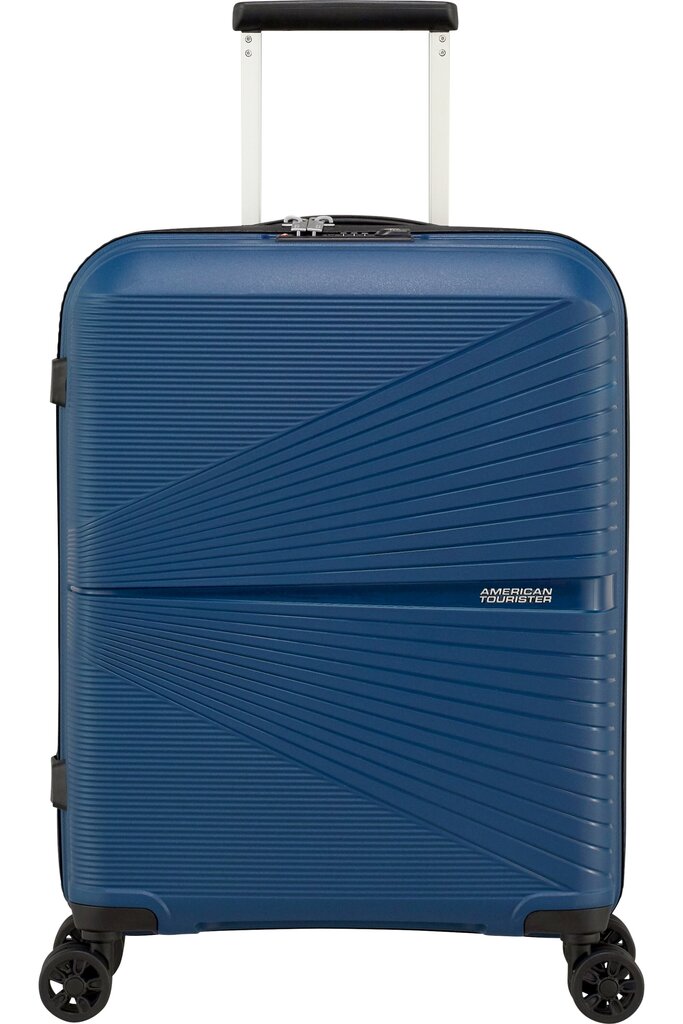 Mažas lagaminas American Tourister Airconic Spinner, S, mėlynas kaina ir informacija | Lagaminai, kelioniniai krepšiai | pigu.lt