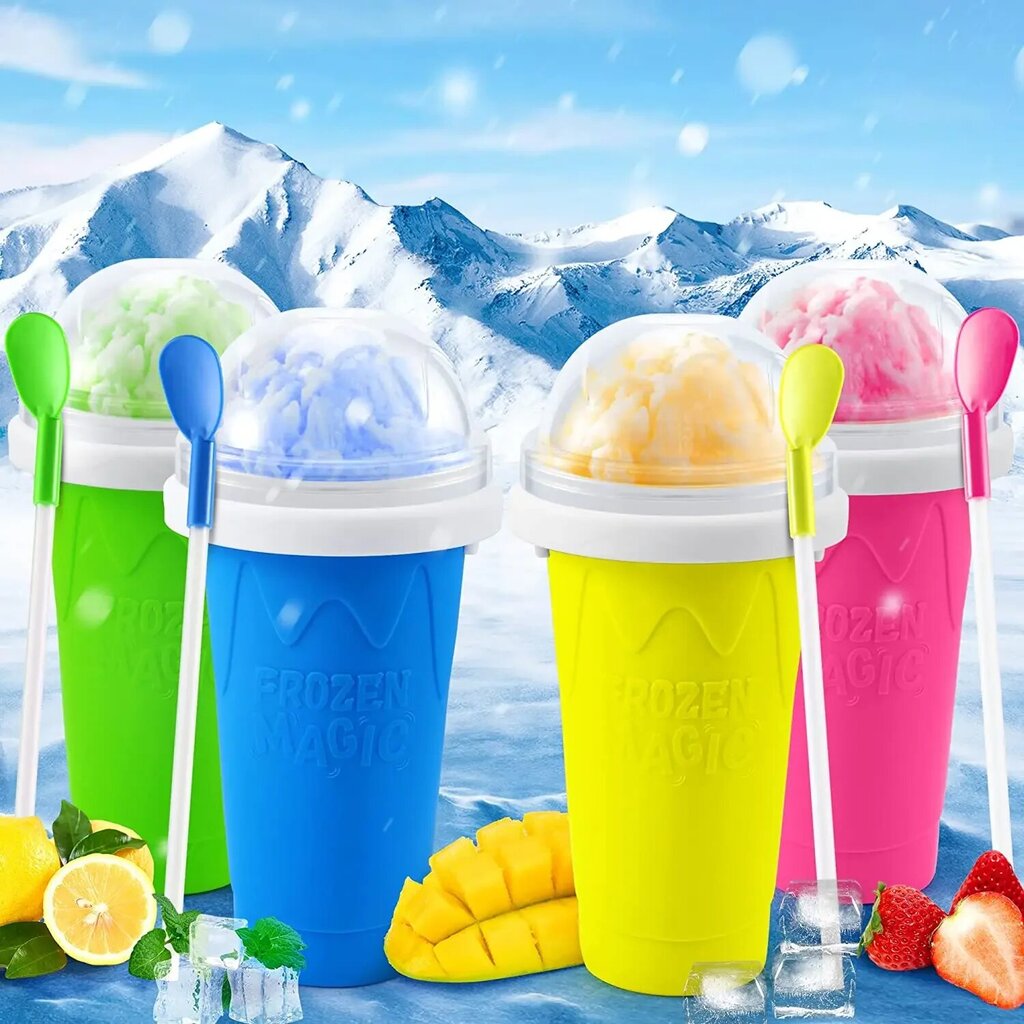Frozen Magic Slushy Cup цена и информация | Taurės, puodeliai, ąsočiai | pigu.lt