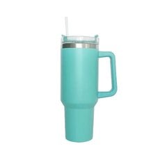 Чашка для воды - термос Freshy Cup Traveller Tumbler Pastel mint, 1.2 л  цена и информация | Термосы, термокружки | pigu.lt