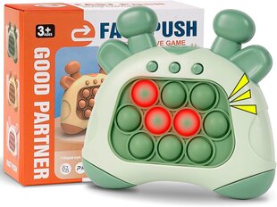 Игра-головоломка Quick Push Bubble Pop для детей и взрослых, зеленая цена и информация | Настольные игры, головоломки | pigu.lt