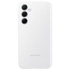 Samsung EF-ZA556CWEGWW Smart View Wallet Case kaina ir informacija | Telefono dėklai | pigu.lt