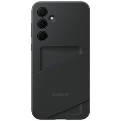 Etui Samsung EF-OA356TBEGWW A35 5G A356 czarny|black Card Slot Cover цена и информация | Чехлы для телефонов | pigu.lt