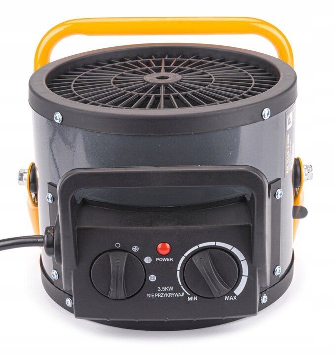 Elektrinis oro šildytuvas Powermat PM-NAG-3.5EN, 3,5kW, 230V kaina ir informacija | Šildytuvai | pigu.lt