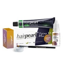 Набор для окрашивания ресниц/бровей HAIRPEARL Tinting Kit Mini, Midnight Blue цена и информация | Карандаши, краска для бровей | pigu.lt