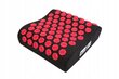 Akupresūros kilimėlio rinkinys All4fit, 130x50cm, juodas/raudonas kaina ir informacija | Masažo reikmenys | pigu.lt