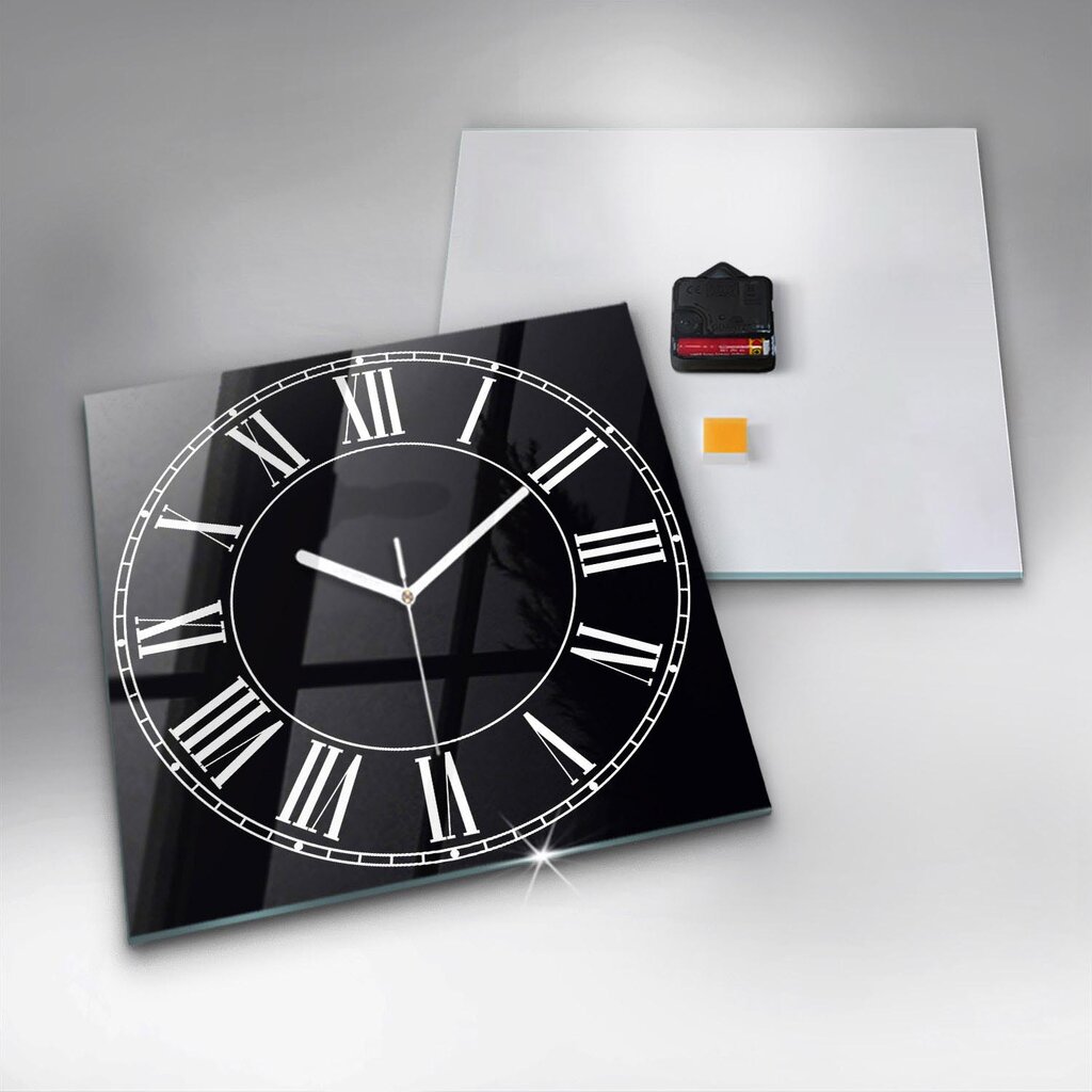Sieninis laikrodis Juodieji Romėnų Numeriai цена и информация | Laikrodžiai | pigu.lt