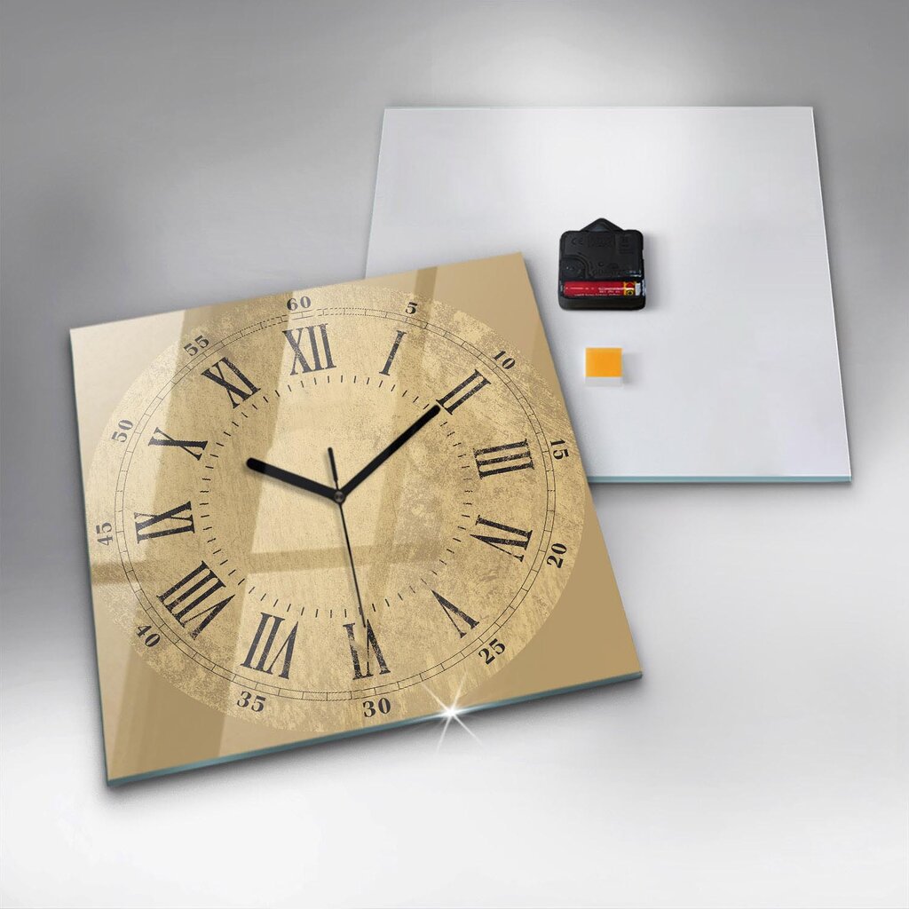 Sieninis laikrodis Rudos Romėnų Numeriai kaina ir informacija | Laikrodžiai | pigu.lt