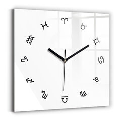 Sieninis laikrodis Minimalistiniai Zodiakai цена и информация | Часы | pigu.lt