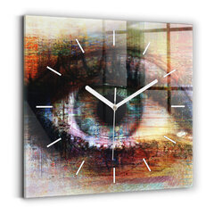 Sieninis laikrodis Gatvės Meno Akis цена и информация | Часы | pigu.lt