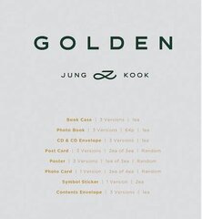 Музыкальный альбом (SUBSTANCE) K-POP, BTS Jungkook [GOLDEN]  цена и информация | Виниловые пластинки, CD, DVD | pigu.lt