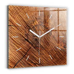 Sieninis laikrodis Dekoratyvinė Mediena kaina ir informacija | Laikrodžiai | pigu.lt
