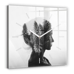 Sieninis laikrodis Moters Portretas kaina ir informacija | Laikrodžiai | pigu.lt