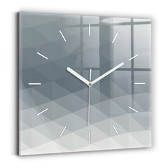 Sieninis laikrodis Pilka Abstrakcija цена и информация | Часы | pigu.lt