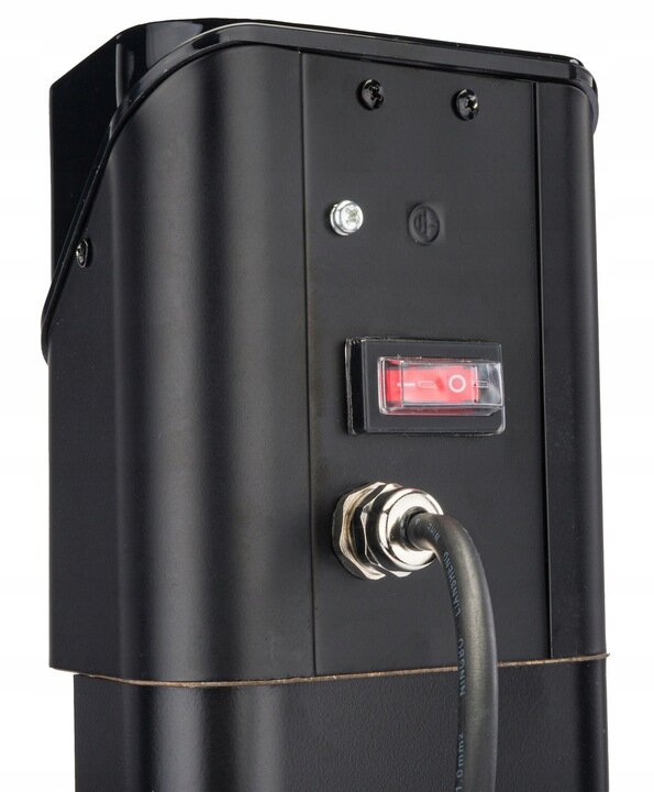 Elektrinis spindulinis šildytuvas Powermat PM-GPC-2500DL/PM1248, 2000W kaina ir informacija | Šildytuvai | pigu.lt