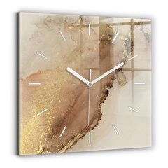 Sieninis laikrodis Šiuolaikinė Smėlio Spalvos kaina ir informacija | Laikrodžiai | pigu.lt