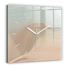Sieninis laikrodis Bangų Abstrakcija цена и информация | Часы | pigu.lt