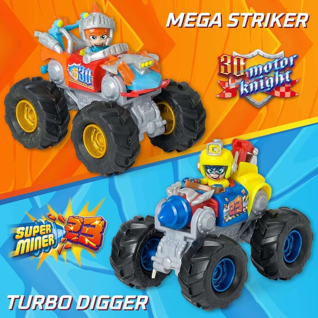 Automobilis T-Racers Power Trucks Mega Striker 2-in-1 kaina ir informacija | Žaislai berniukams | pigu.lt