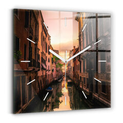 Sieninis laikrodis Miesto Kanalo Vaizdas kaina ir informacija | Laikrodžiai | pigu.lt