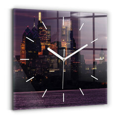 Sieninis laikrodis Filadelfijos Miesto Panorama kaina ir informacija | Laikrodžiai | pigu.lt