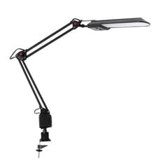 Настольная лампа HERON II LED B, черная цена и информация | Настольные светильники | pigu.lt