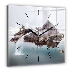 Sieninis laikrodis Skraidanti Sala Ir Krioklys kaina ir informacija | Laikrodžiai | pigu.lt