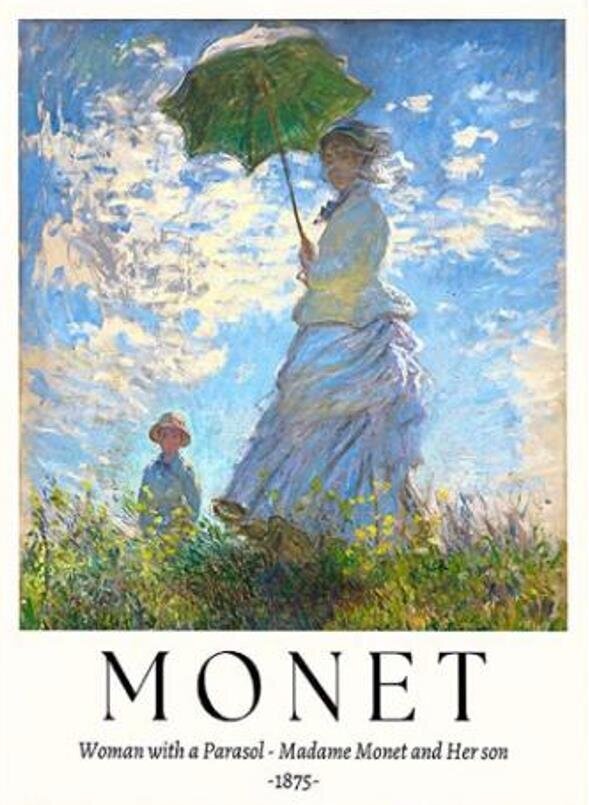 Reprodukcija Monet kaina ir informacija | Reprodukcijos, paveikslai | pigu.lt