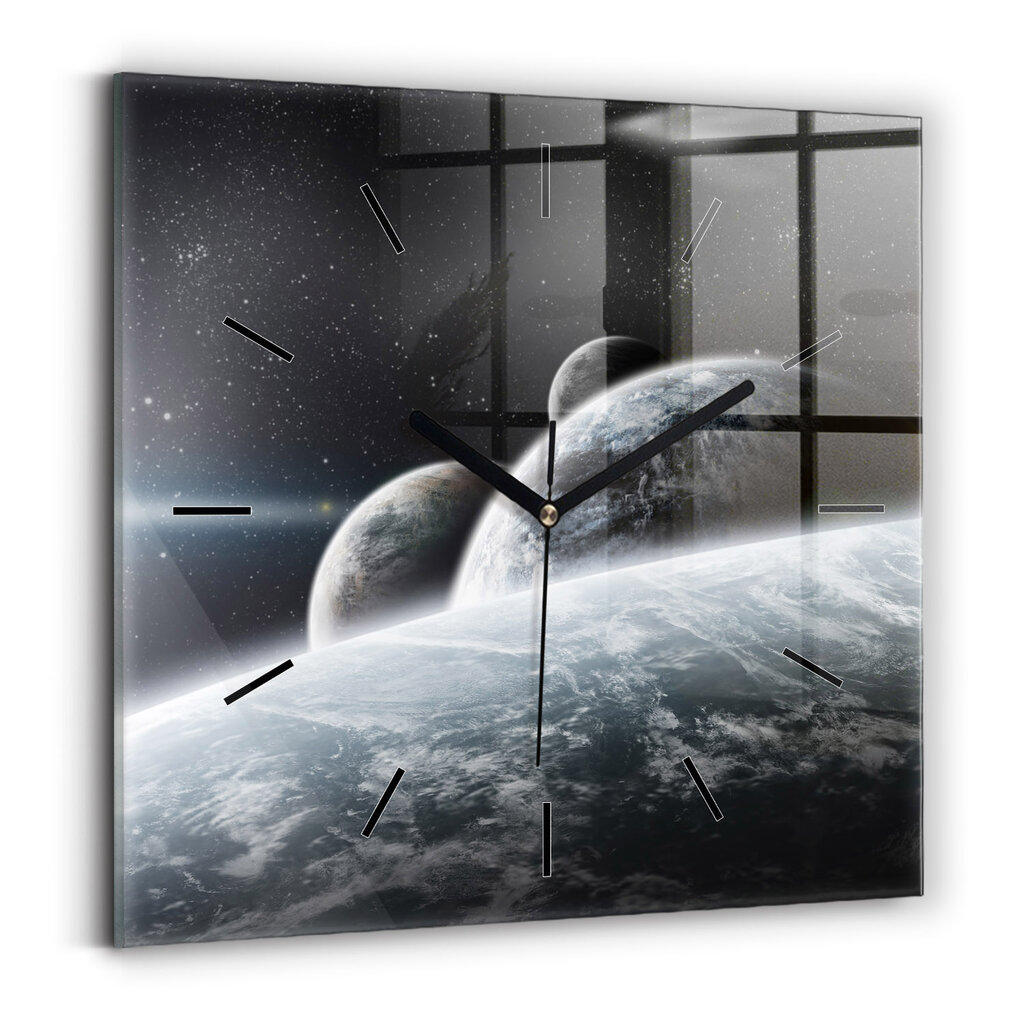 Sieninis laikrodis Erdvė Ir Planetos kaina ir informacija | Laikrodžiai | pigu.lt