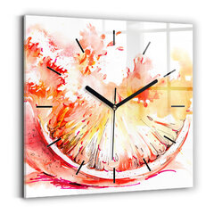 Sieninis laikrodis Dažytos Oranžinės Spalvos kaina ir informacija | Laikrodžiai | pigu.lt