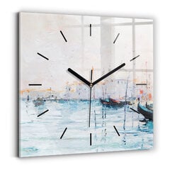 Sieninis laikrodis Jūros Jachtos Aliejaus Vaizdas kaina ir informacija | Laikrodžiai | pigu.lt