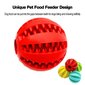 Guminis žaislas šuniui, 7 cm, raudonas kaina ir informacija | Žaislai šunims | pigu.lt
