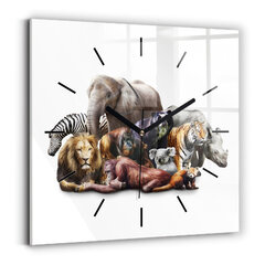 Sieninis laikrodis Laukiniai Gyvūnai kaina ir informacija | Laikrodžiai | pigu.lt
