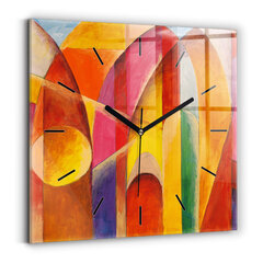 Sieninis laikrodis Meno Dekoravimo Abstrakcija kaina ir informacija | Laikrodžiai | pigu.lt