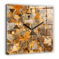 Sieninis laikrodis Geometrinės Formos kaina ir informacija | Laikrodžiai | pigu.lt