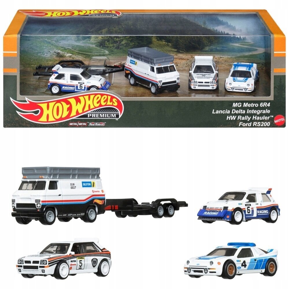 Kolekcininko modeliukai Hot Wheels Premium, HKC18, 4 vnt. kaina ir informacija | Žaislai berniukams | pigu.lt