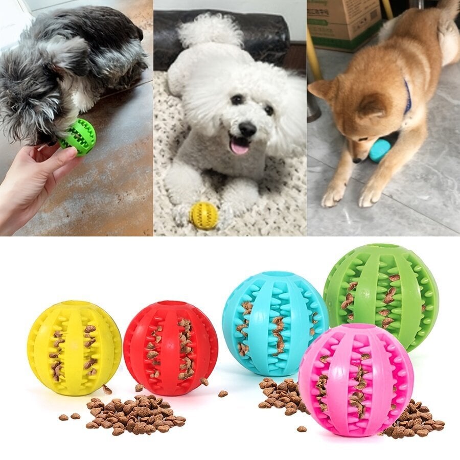 Guminis žaislas šuniui, 7 cm, rožinis kaina ir informacija | Žaislai šunims | pigu.lt