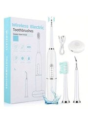 Электрическая зубная щетка с 2 насадками, Electronics LV-337, 1 шт цена и информация | Электрические зубные щетки | pigu.lt