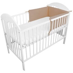 Lovelės apsauga My Baby, 180x30 cm, Beige цена и информация | Товары для безопасности детей дома | pigu.lt