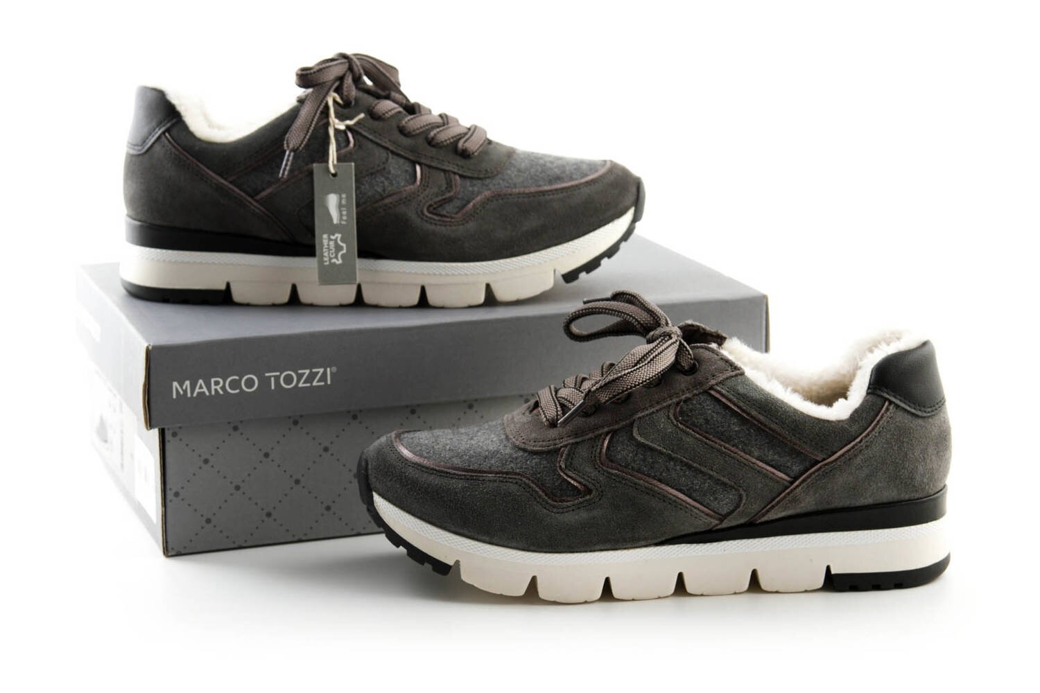 Sportiniai batai moterims Marco Tozzi 2-23737-27 225, juodi kaina ir informacija | Sportiniai bateliai, kedai moterims | pigu.lt